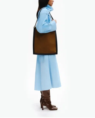 Wandler Penny Tote In Brown