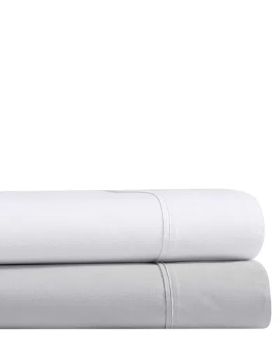 Kenneth Cole New York Cool Zone Grey Sheet Set In White