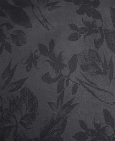 Kenneth Cole Silhouette Floral Comforter + Sham Set In Gray