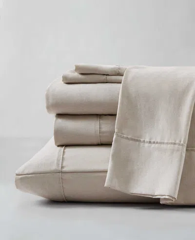 Kenneth Cole Solid Cationic Sheet Set In Sand