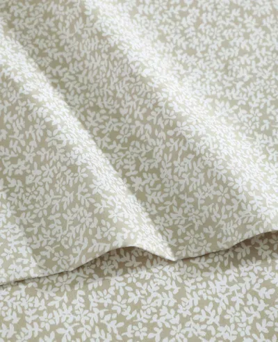 Kenneth Cole Chill Flowers Sheet Set In White