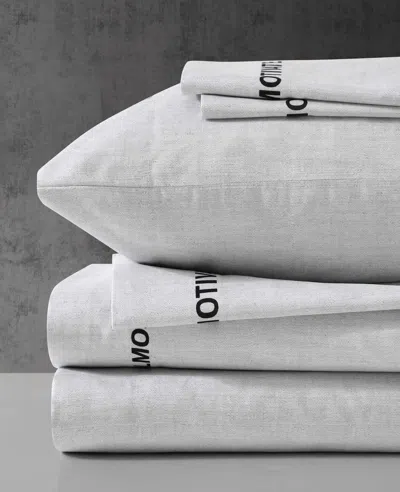 Kenneth Cole Almost Motivated Sheet Set In Gray