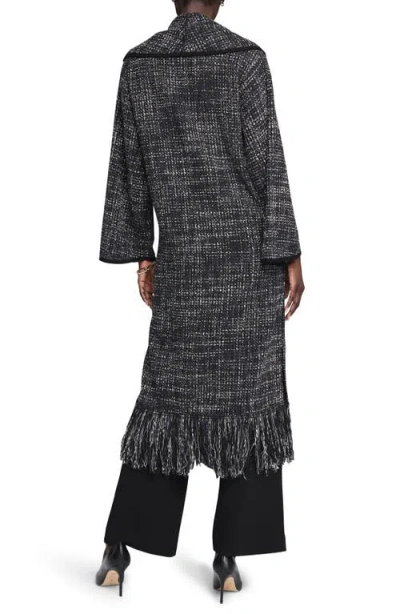 Nic + Zoe Nic+zoe Standout Fringe Jacket In Multi