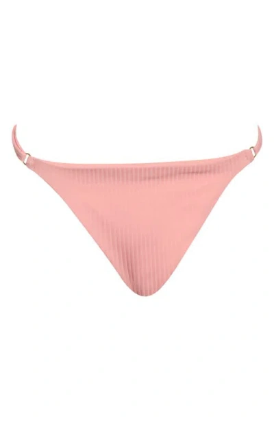 Vitamin A ® Moss Adjustable Side String Bikini Bottoms In Pink