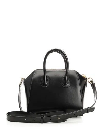 Givenchy Mini Antigona Box Two-way Leather Tote Bag