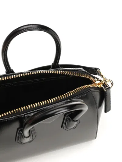 Givenchy Mini Antigona Box Two-way Leather Tote Bag