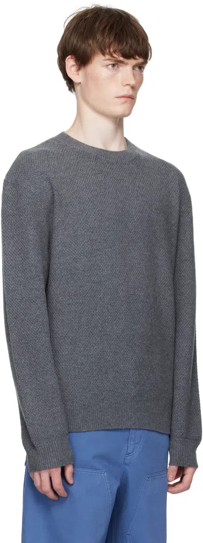 A.p.c. Gray Thomas Sweater In Gray