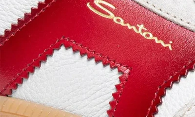 Santoni Dbs Oly Sneakers In White