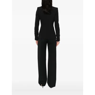 Elisabetta Franchi Tailored Blazer With Satin Lapel