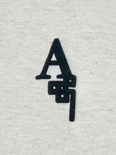 Al Ain Academy-print Cotton T-shirt In White