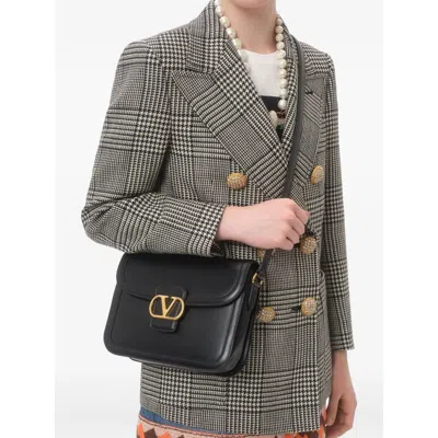 Valentino Black Shoulder Bags