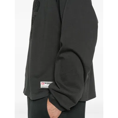 Summer Games Rhinestone-embellished Sweatshirt In Black