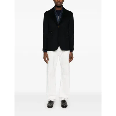 Kired Layered-effect Blazer In Blue