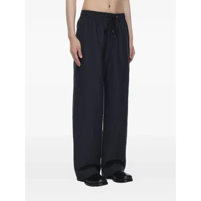 Studio Nicholson Drawstring Linen-blend Trousers