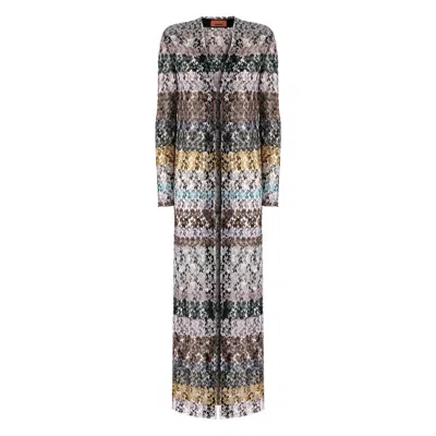 Missoni Knitted Long Cardigan