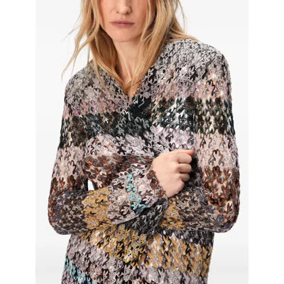 Missoni Knitted Long Cardigan