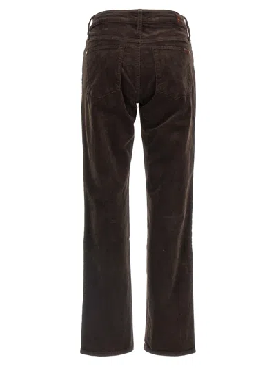 7 For All Mankind Calie Pants In Brown