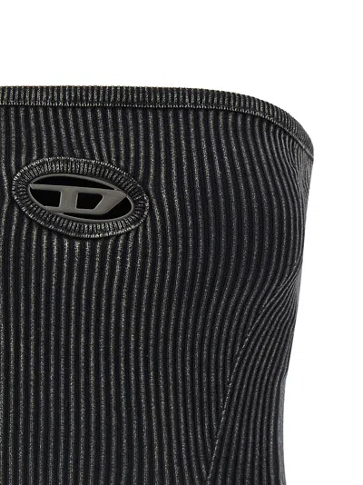Diesel Logo Top In Black