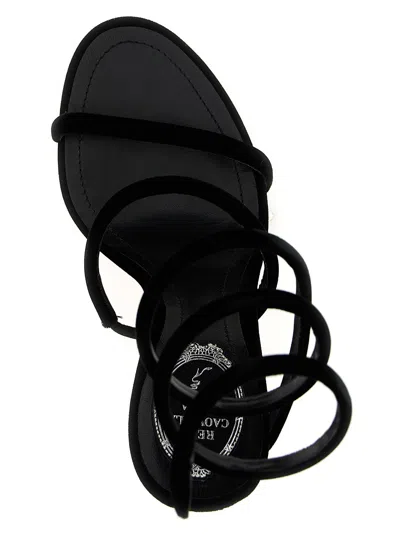 René Caovilla Cleo Sandals Black