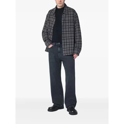 Our Legacy Charcoal Grey Third Cut Jeans In Gray