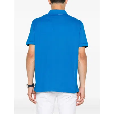 Paul & Shark Cotton Polo Shirt In Blue