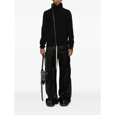 Rick Owens Asymmetrical Zip-front Jacket