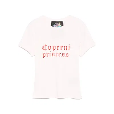 Coperni Short-sleeved T-shirt In Neutral