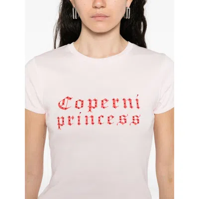 Coperni Short-sleeved T-shirt In Neutral
