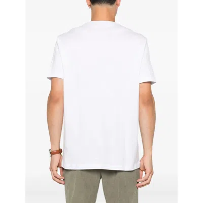 Paul & Shark Logo-print Cotton T-shirt In White