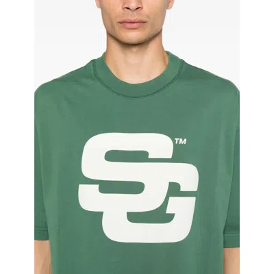 Summer Games Organic Cotton T-shirt In Green