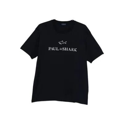 Paul & Shark Logo-detailed Cotton T-shirt