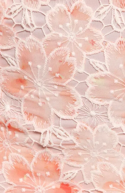 Petal And Pup Petal & Pup Novie Floral Eyelet Sleeveless Maxi Dress In Pink