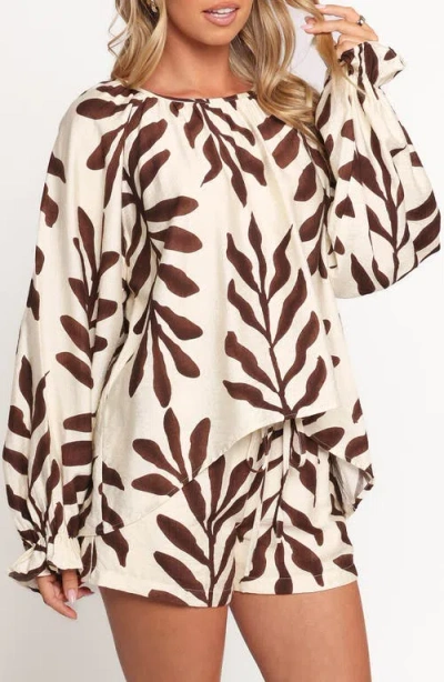 Petal And Pup Petal & Pup July Long Sleeve Top In Multi