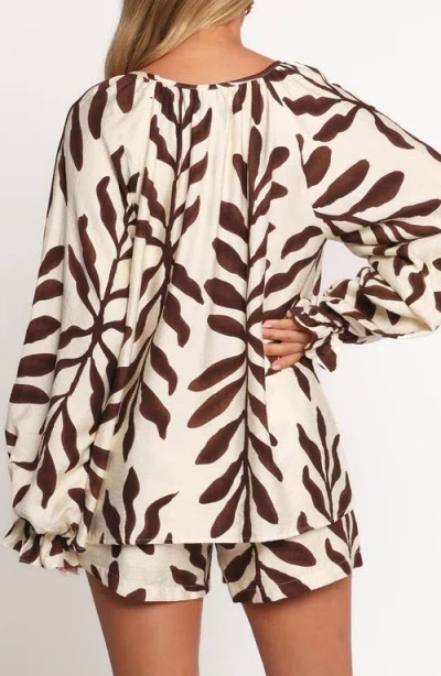 Petal And Pup Petal & Pup July Long Sleeve Top In Multi