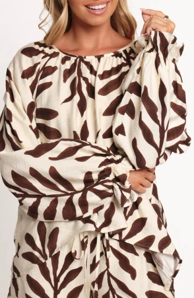 Petal And Pup Petal & Pup July Long Sleeve Top In Multi