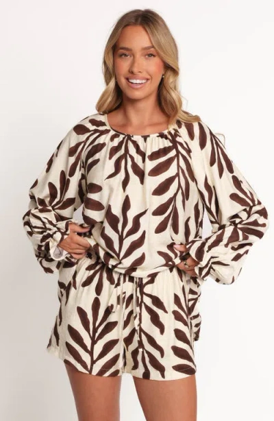 Petal And Pup Petal & Pup July Long Sleeve Top In Multi