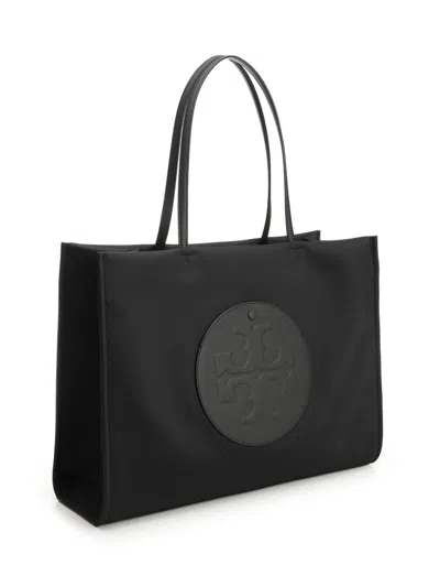 Tory Burch Ella Tote Shoulder Bags Black