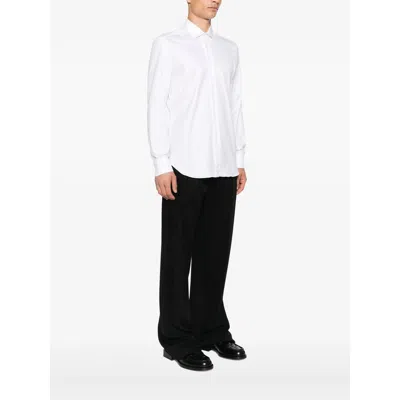 Mazzarelli Fabric Shirts In White