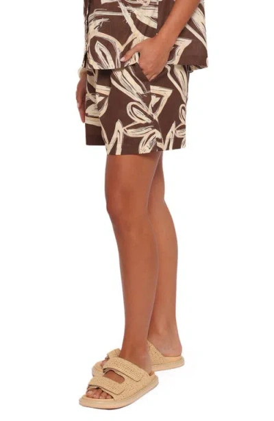Petal And Pup Petal & Pup Pacifica Cotton Shorts In Multi
