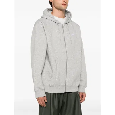 New Balance Gray Sweaters In Gray