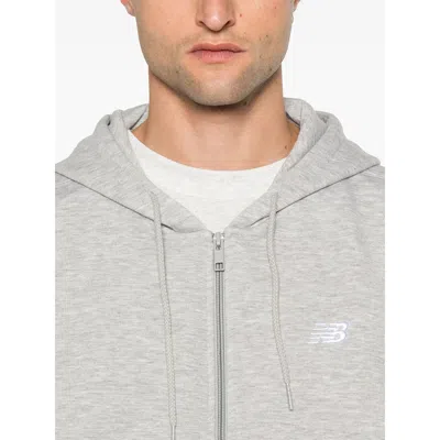 New Balance Gray Sweaters In Gray