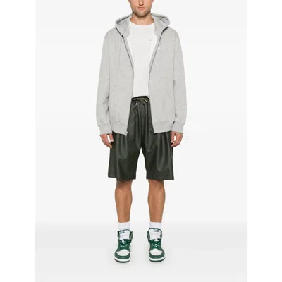 New Balance Gray Sweaters In Gray