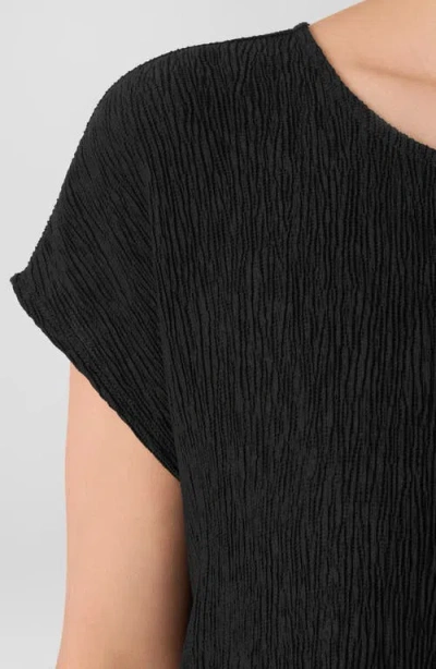 Eileen Fisher Midi Dress In Black