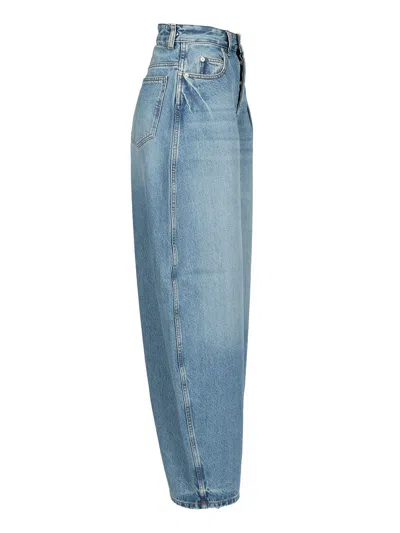 Jacquemus Le De-nimes Le De-nimes Ovalo Jeans In Blue