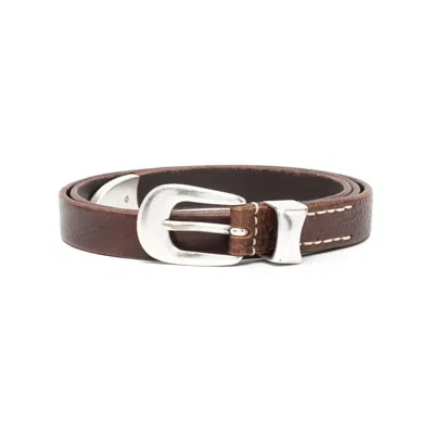 Our Legacy 2cm Full-grain Leather Belt