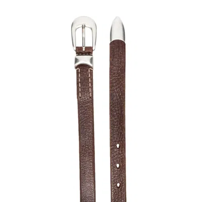 Our Legacy 2cm Full-grain Leather Belt