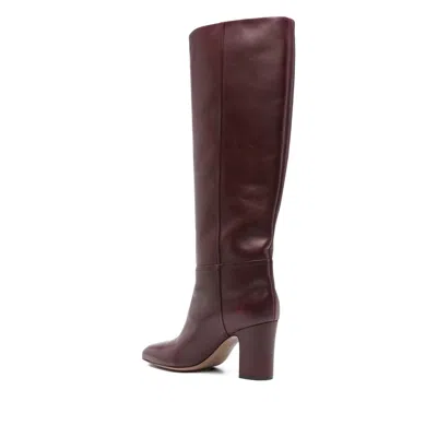 Paris Texas 70mm Leather Block-heel Boots In Red