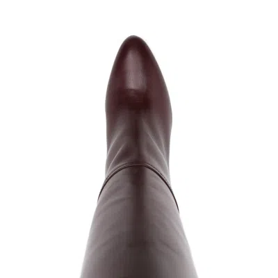 Paris Texas 70mm Leather Block-heel Boots In Red