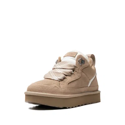 Ugg Stylish Boot-style Sneakers With Plush Lining In Neutral
