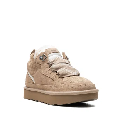 Ugg Stylish Boot-style Sneakers With Plush Lining In Neutral
